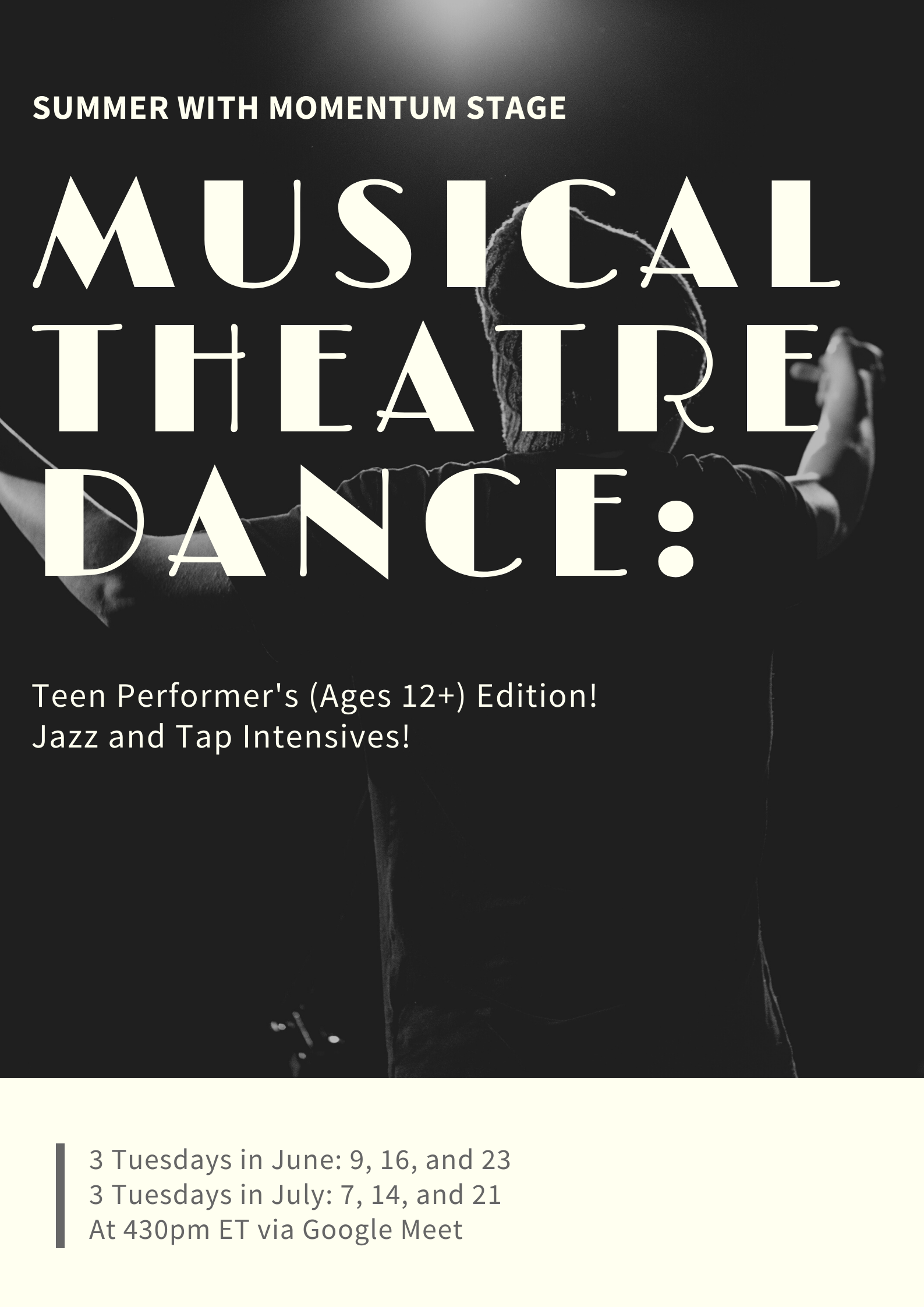 Musical Theatre Dance- Teen Performer's July Edition