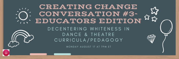 Creating Change Conversation #3- Educators Edition