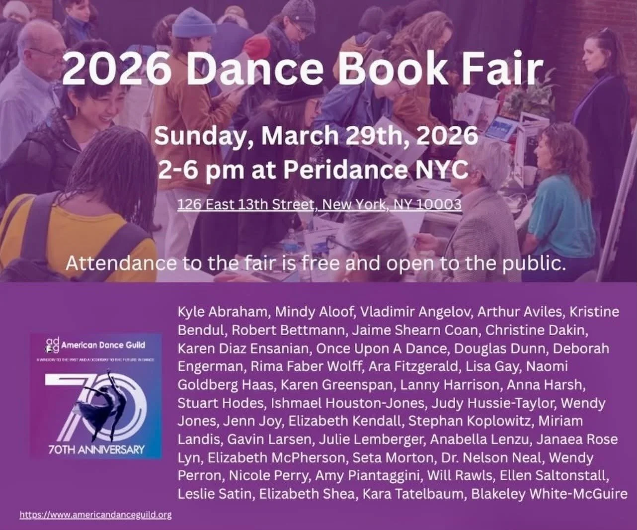 American Dance Guild Book Fair
