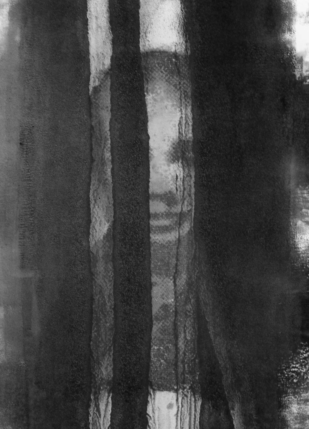   Manuel , (detail) 2004 Mixed media on mylar 43.18 x 30.48 cm (17 x 12 in.) 