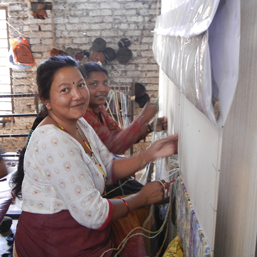   Weavers in Kathmandu  
