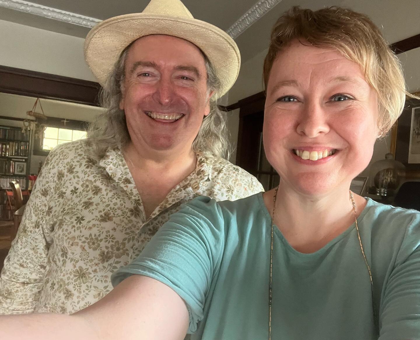 Brilliant fun today jamming with the wonderful Eamonn Flynn!! 🎹 An Exciting new collaboration in the works!! 🤩 Watch this space&hellip; 🎶🎶💚✨