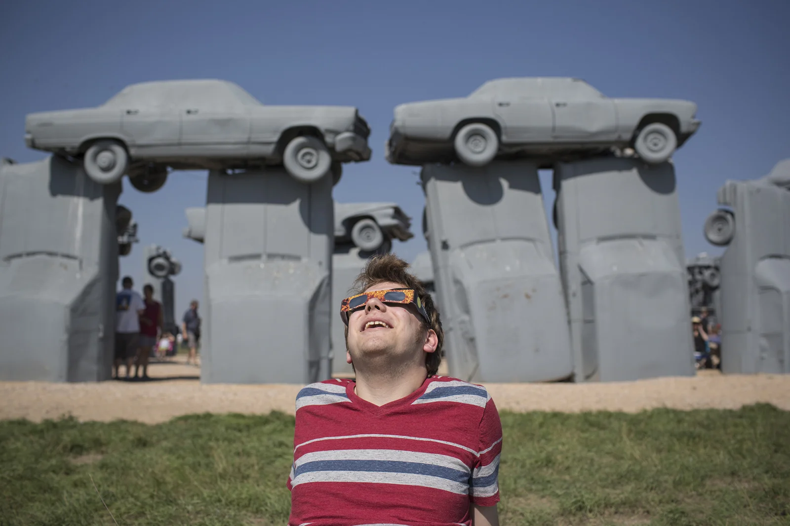 Carhenge: Eclipse 2017
