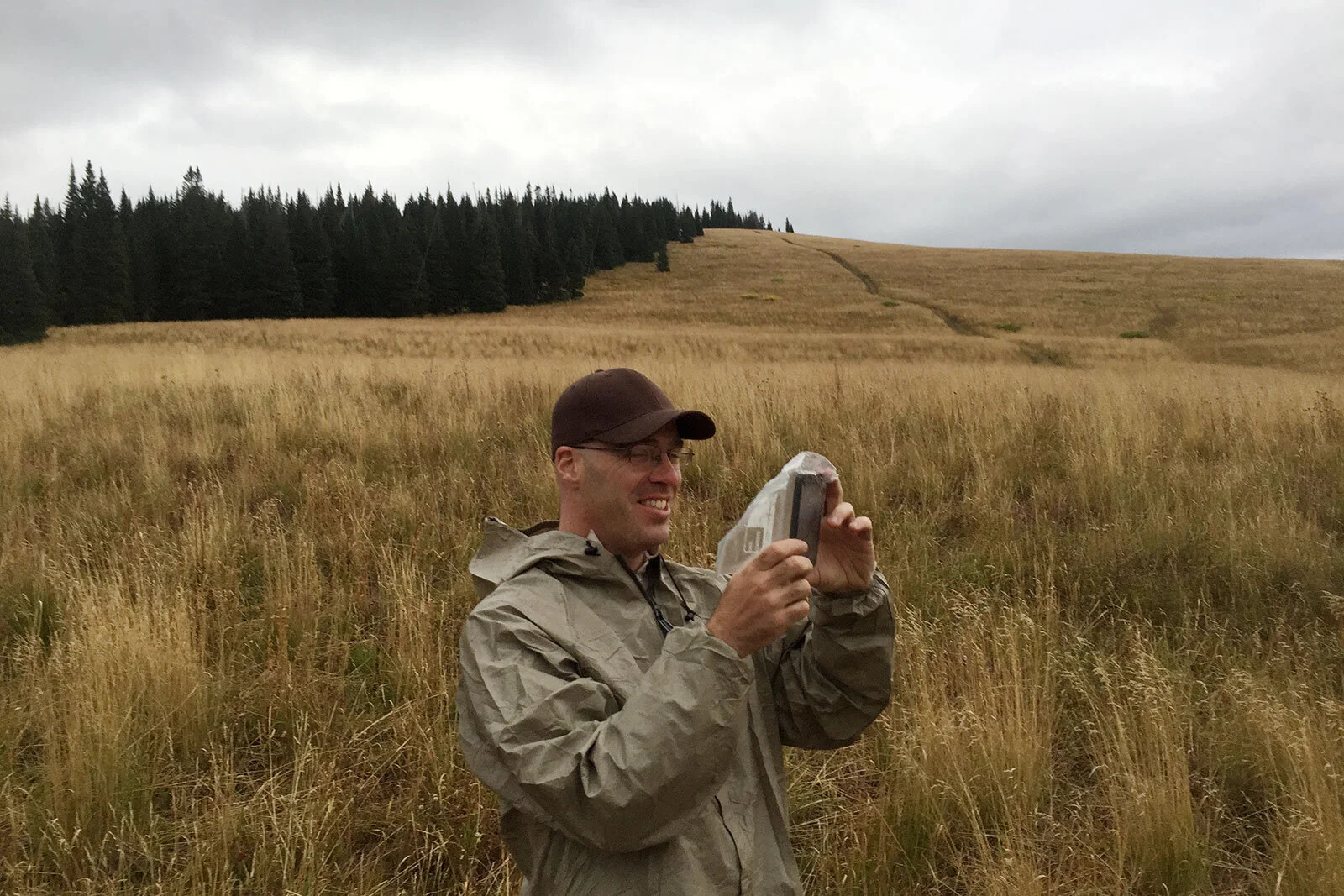 There’s a storm rolling in.