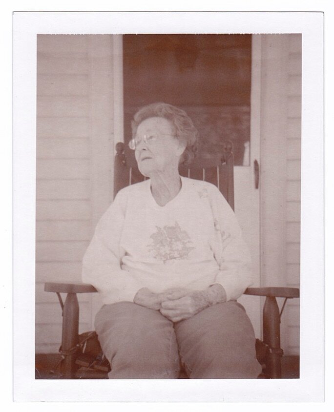 Helen Norton Wallace. Franklin, NC.
January 8, 1923 &mdash; September 8, 2013

Mammaw would have celebrated her 100th birthday this chilly mountain morning awash in friends, family, well wishes and flowers.

She would have loved the fuss.