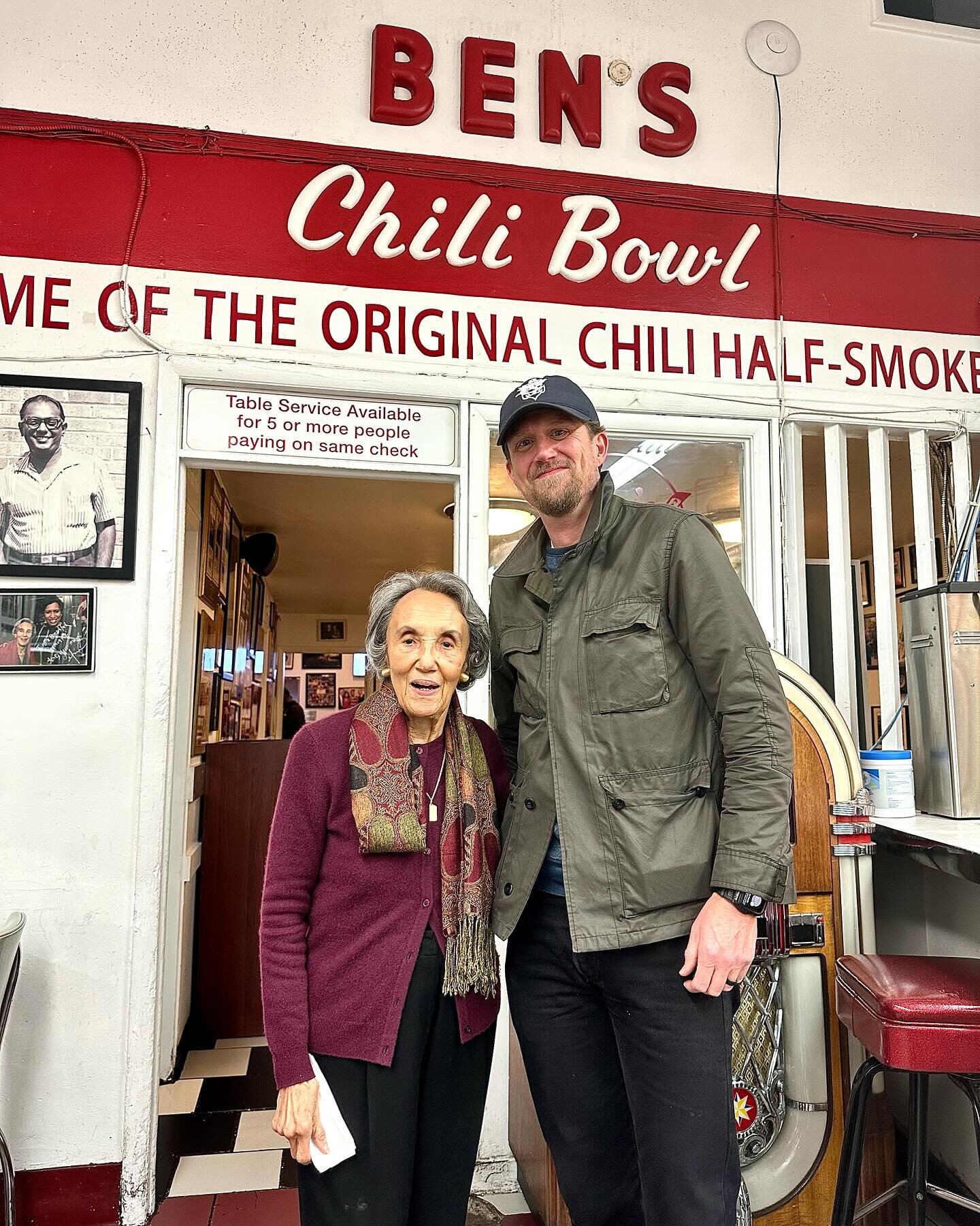 Iconic since 1958, Ben&rsquo;s Chili Bowl in Washington D.C. has been a cherished culinary landmark. Owned by the Ali family, it continues to serve up delicious chili and cultural history.

It was great to meet Virginia Ali, 90, was only 24 when she 