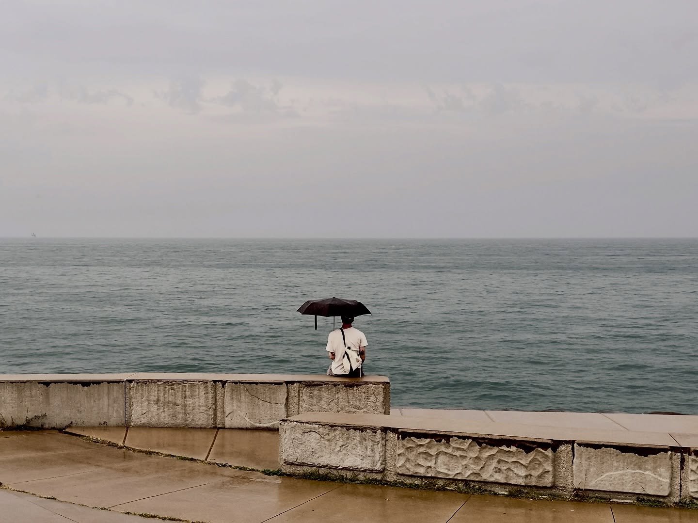 Lake Michigan. Chicago, Illinois.