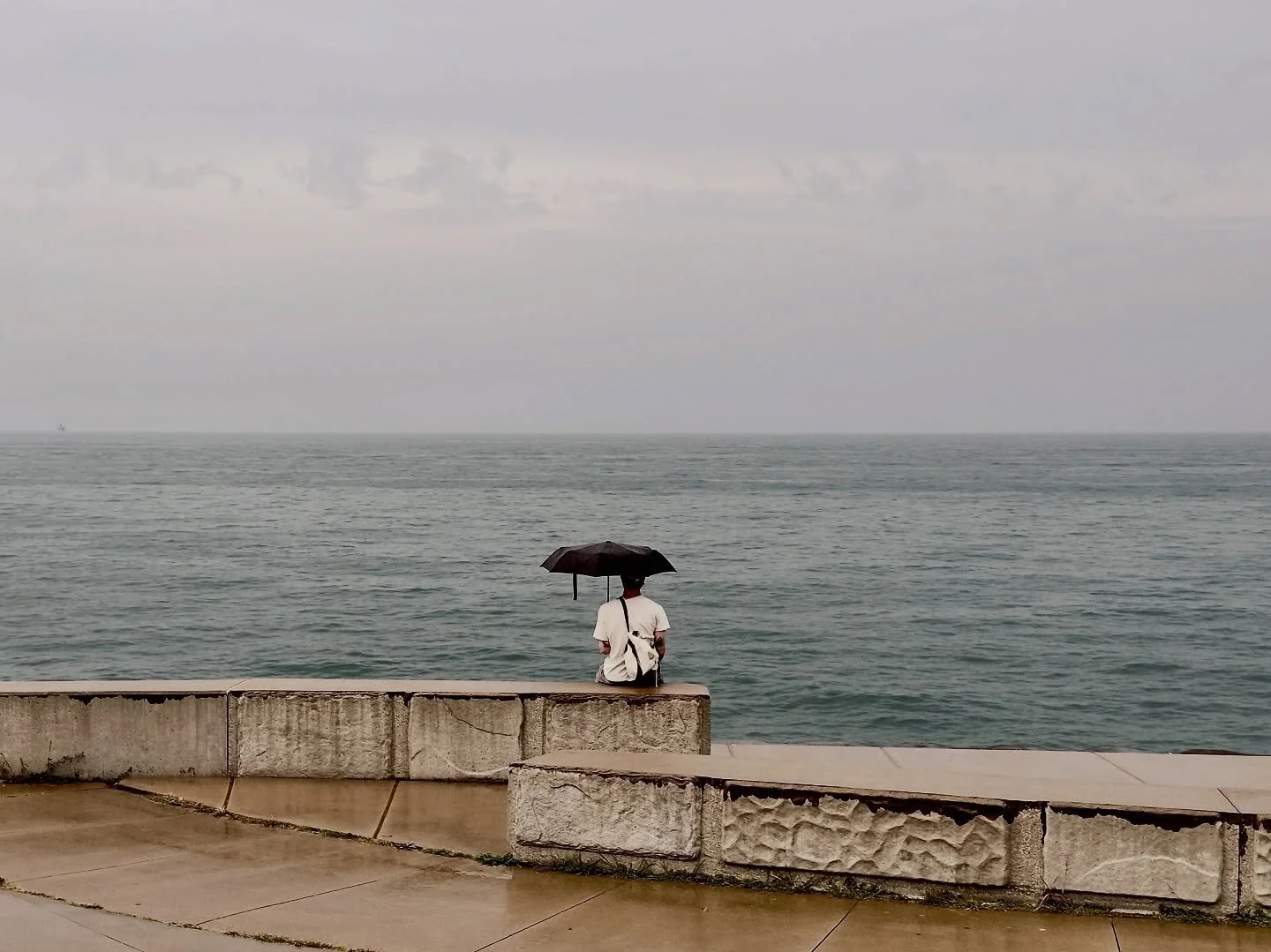 Lake Michigan. Chicago, Illinois.