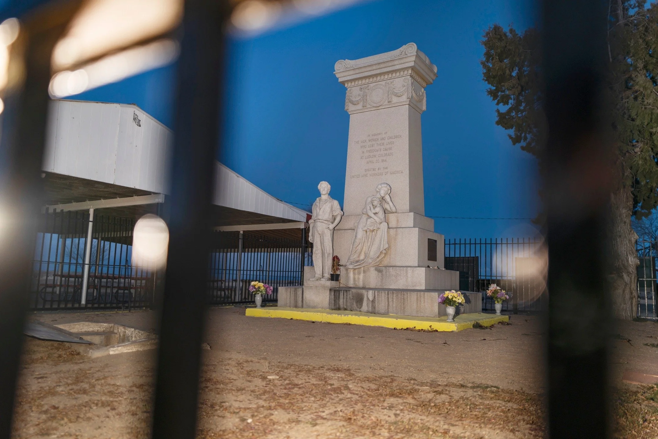 Las Animas County, Colorado, takes its name from the Purgatoire River &mdash; El R&iacute;o de las &Aacute;nimas Perdidas en el Purgatorio, the River of Lost Souls in Purgatory. The story of unblessed hearts on this ritual landscape.

On April 20, 19
