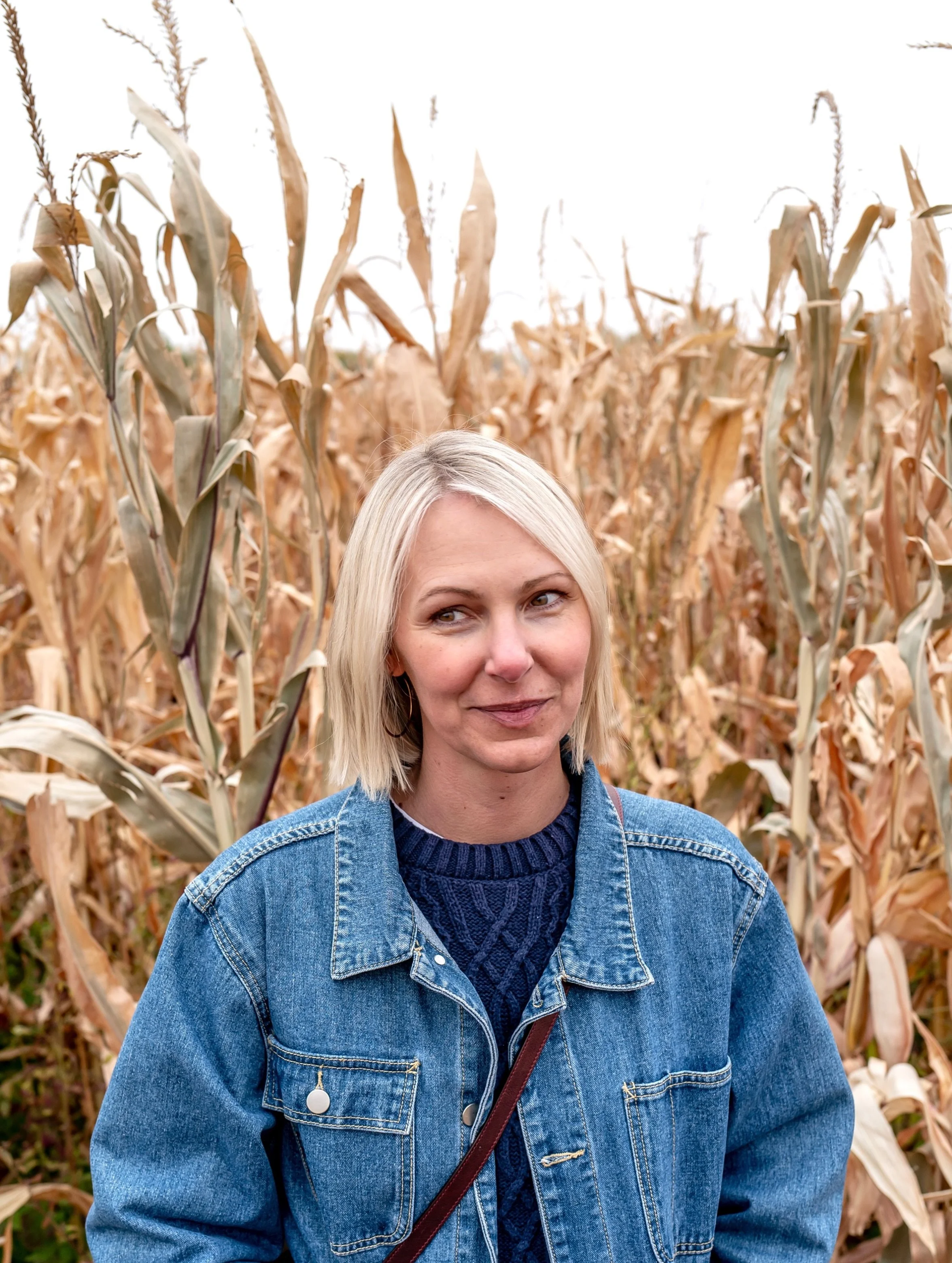 Corn mazing.
Chatfield Farms