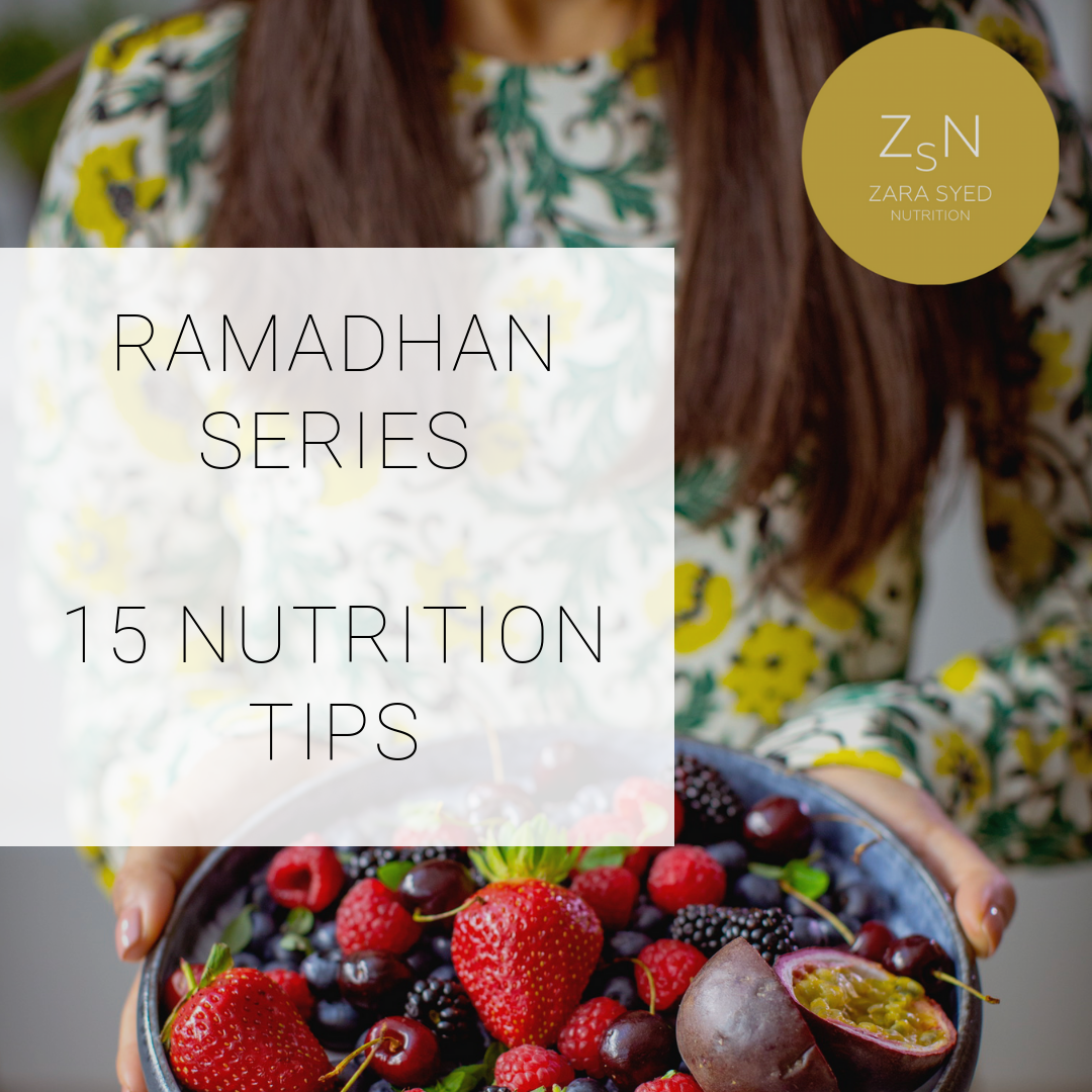 RAMADHAN NUTRITION SERIES - PART 3