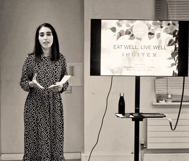 Throwback to my talk at Inditex @_inditex @zara just before lockdown. 
I have absolutely loved being able to support all of my lovely clients online during this period, but cannot wait to get back to clinic/ visit your offices and meet you all in per