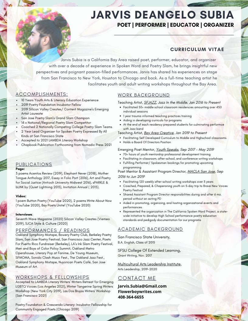Green Florals Creative Resume.png