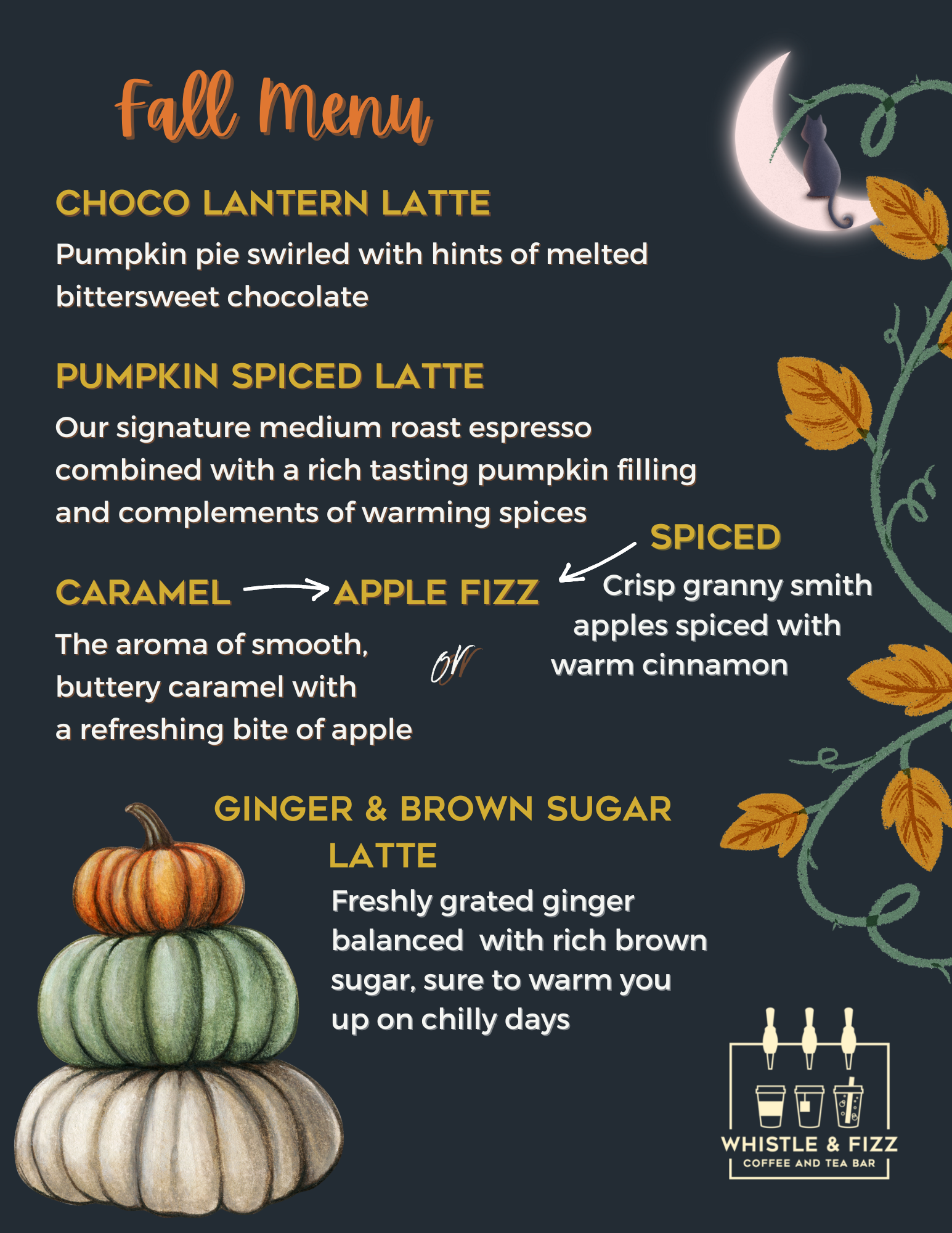 Fall 2022 Seasonal Menu