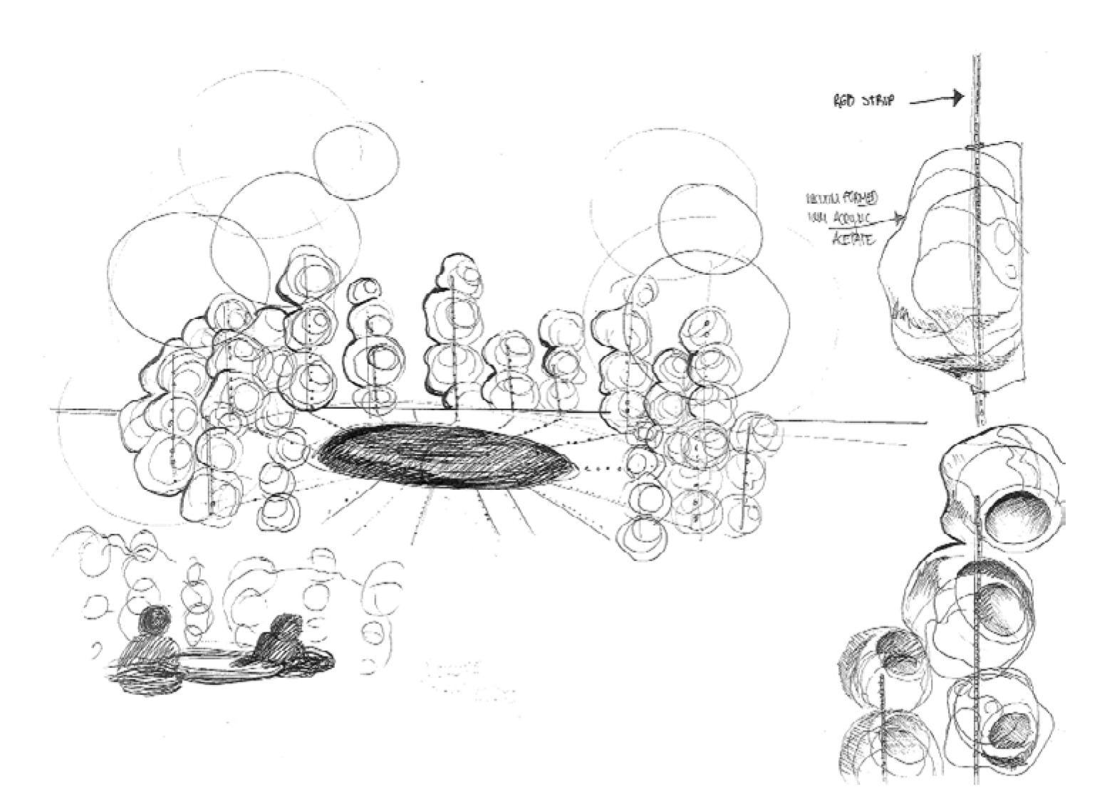 Concept development sketch