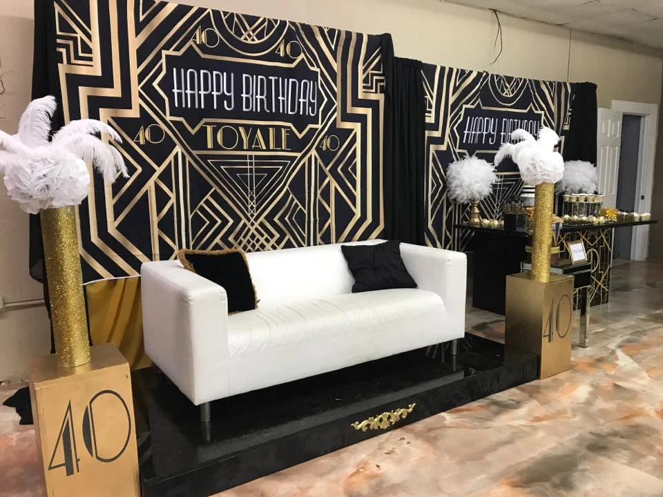 Harlem Nights Party Decor