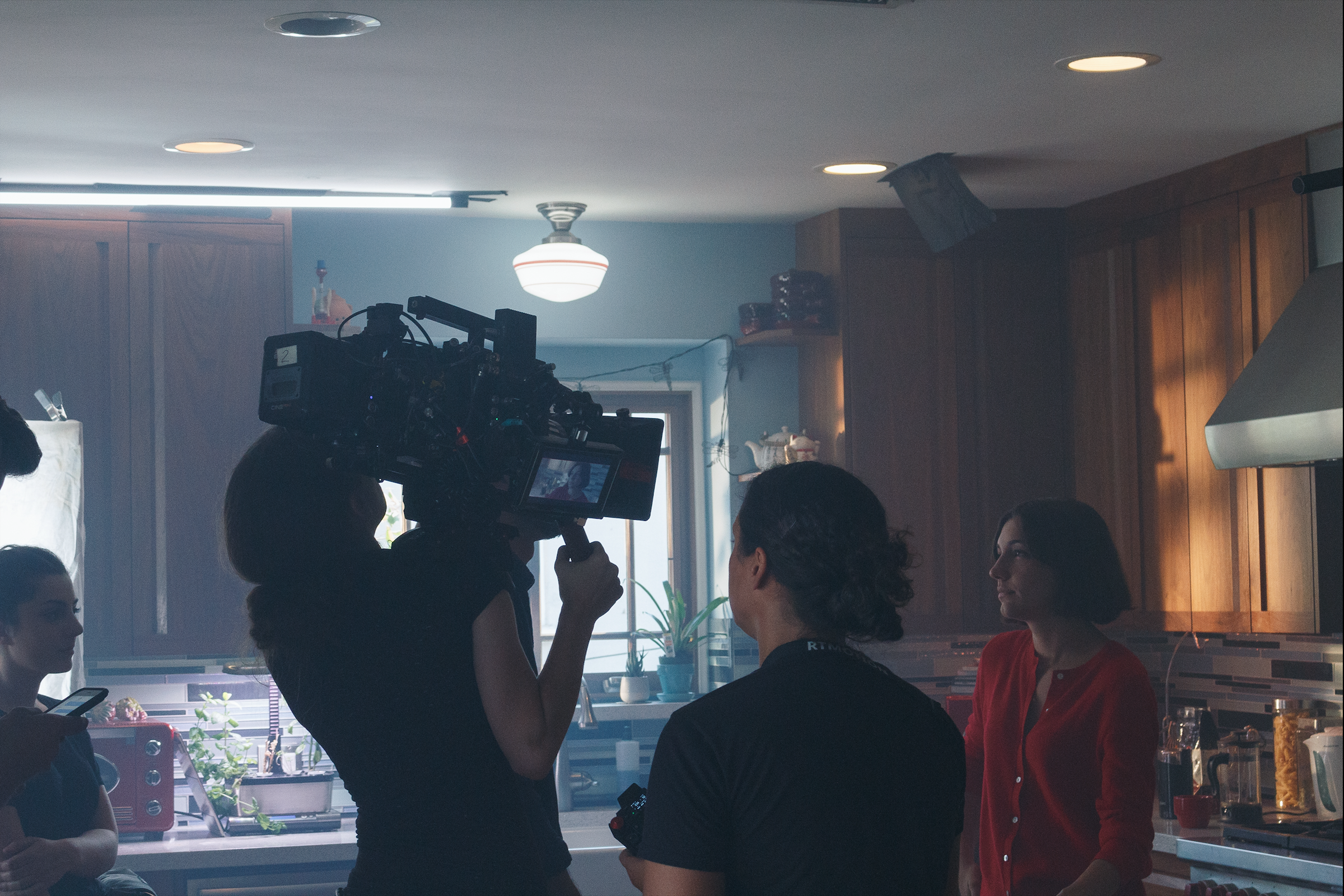DP Madeline Kate Kann and Lindsay Naves as “Phoebe”