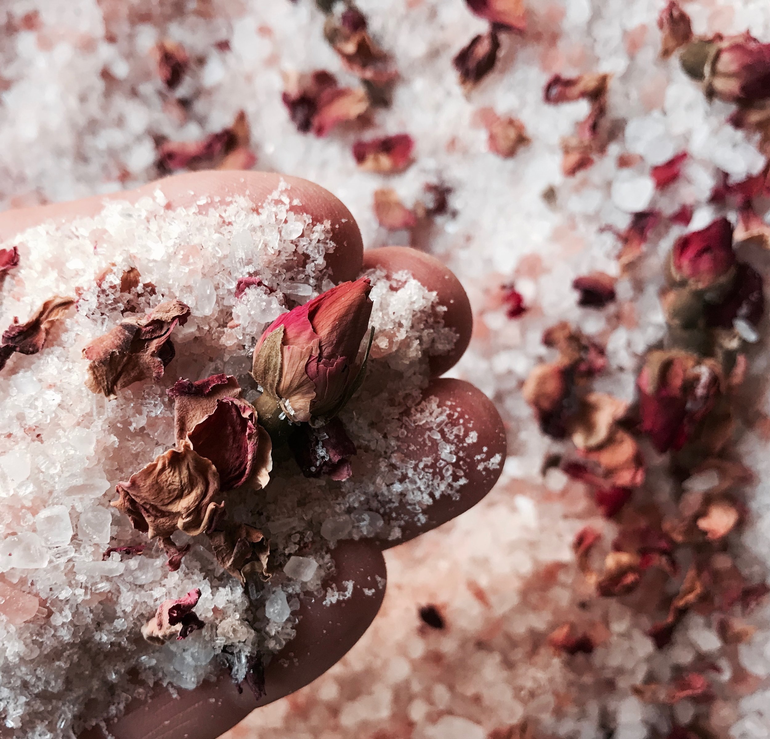 Wild Rose Bath/Foot Salts