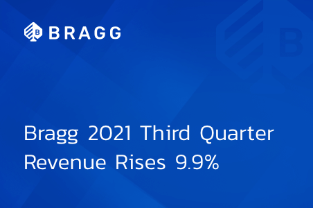 Bragg Gaming Group 2021 Third Quarter Revenue Rises 9.9%