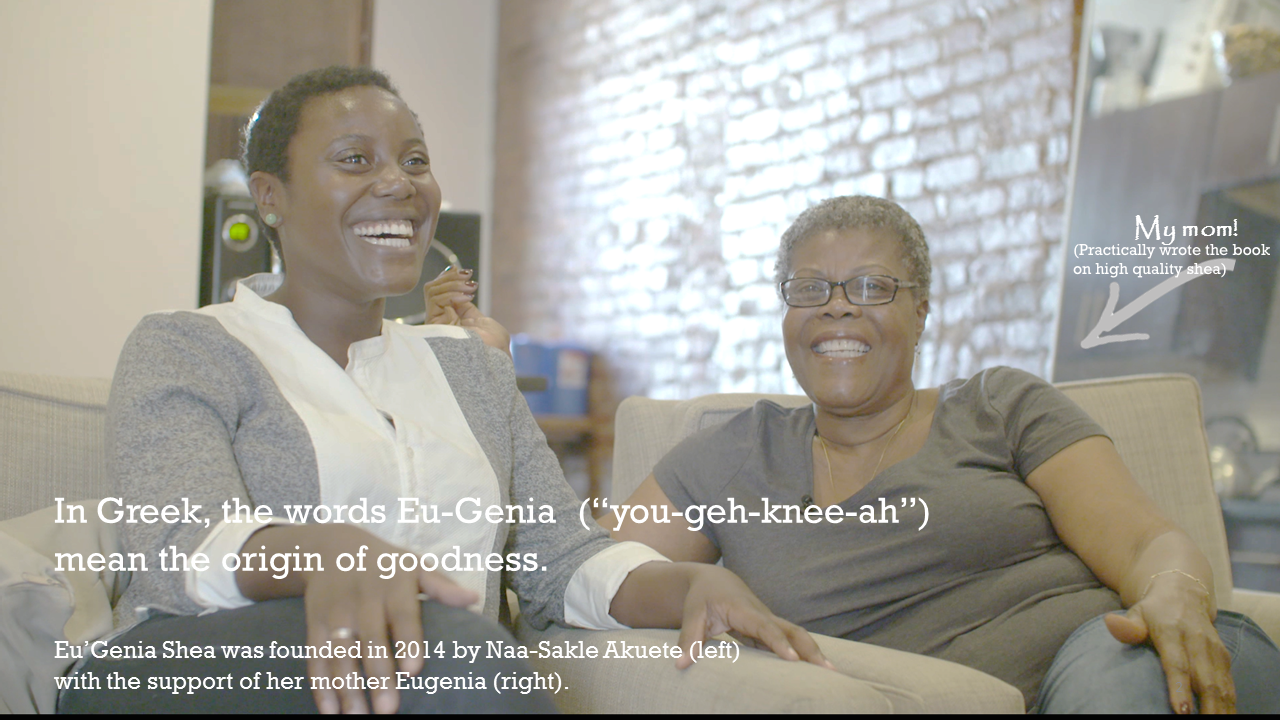 Woman's Gold Eu'Genia Shea Butter Magic — September Set