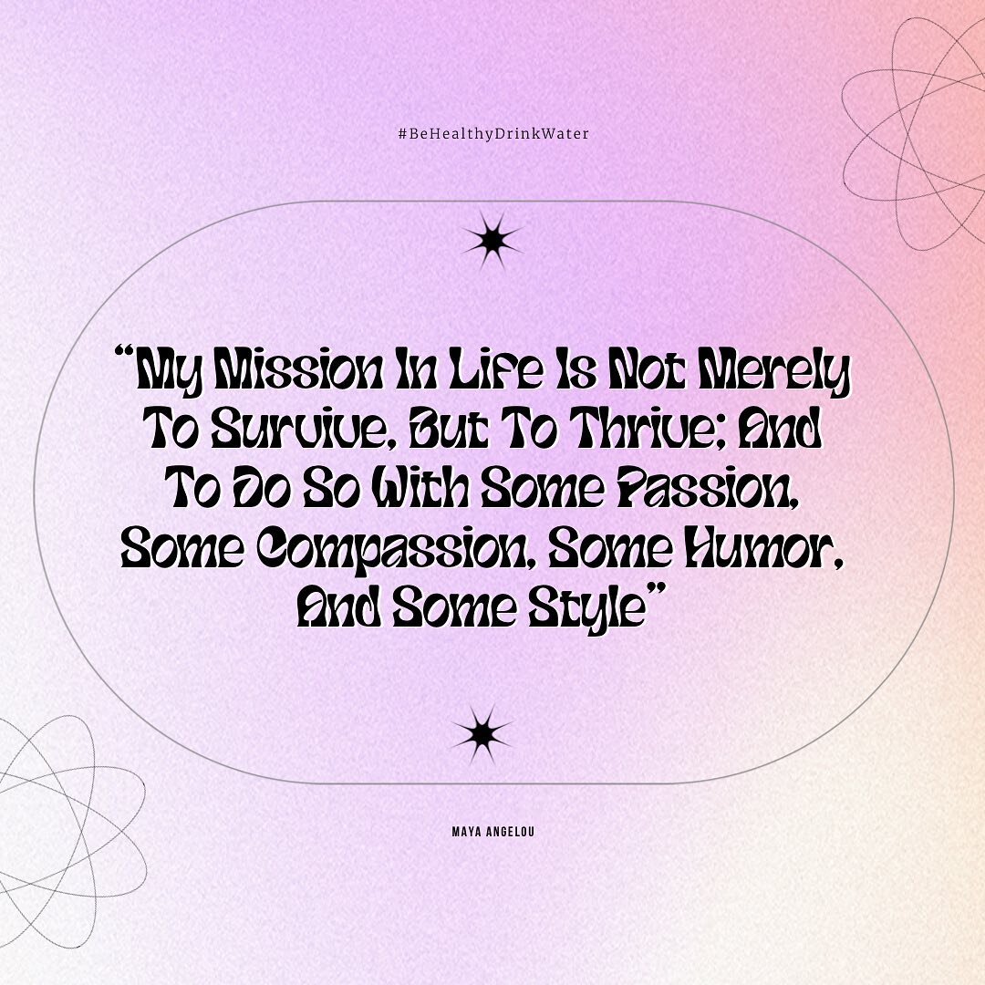 &ldquo;My mission in life is not merely to survive, but to thrive; and to do so with some passion, some compassion, some humor, and some style&rdquo;
- Maya Angelou
.
.
.
#wednesdaywisdom #birthdayvibes #libraseason