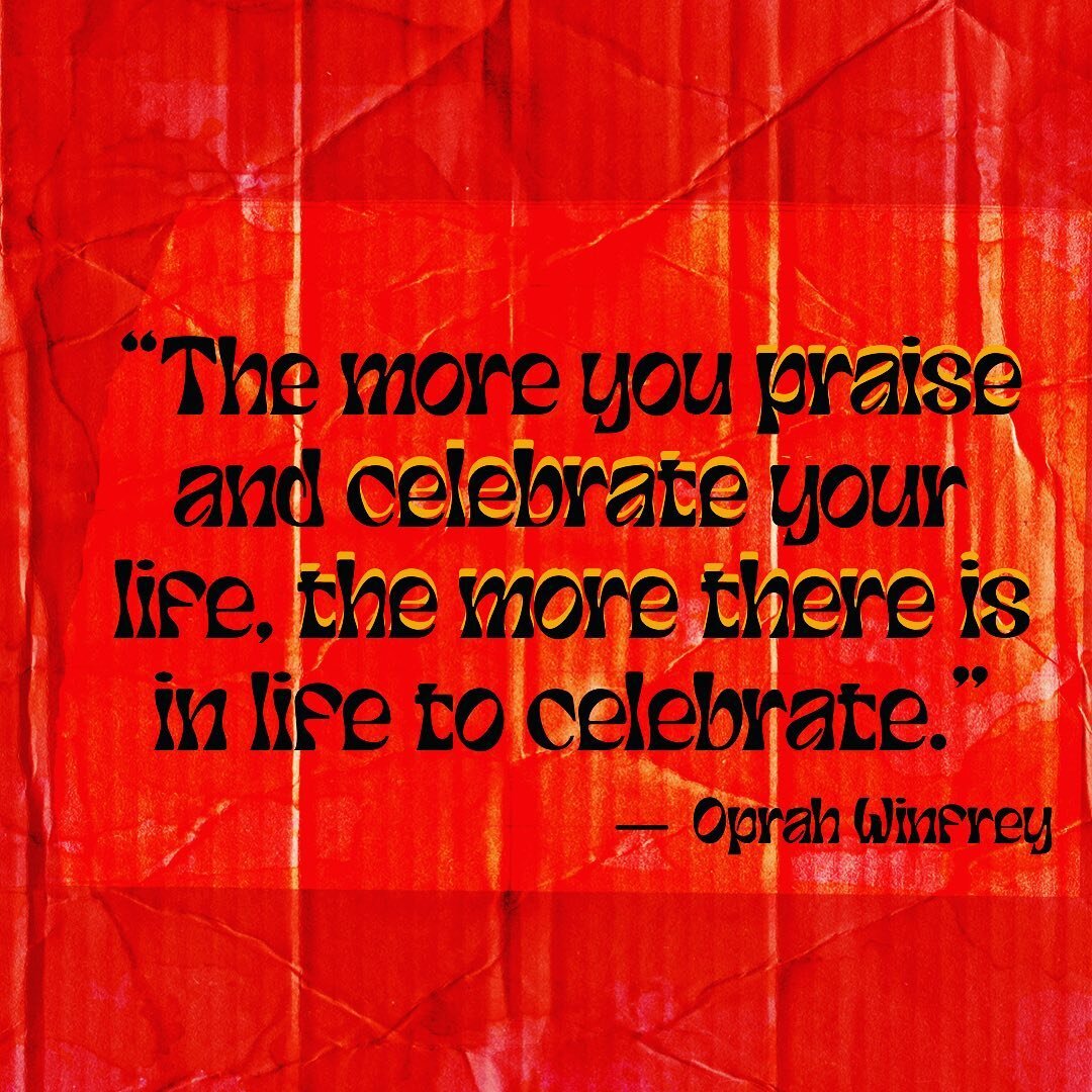 &ldquo;The more you praise and celebrate your life, the more there is in life to celebrate.&rdquo; - Oprah Winfrey 
.
.
.
#oprah #quotes #quoteoftheday #quote #quotestoliveby #inspiration #motivation #affirmations #septemberset #morethanaview