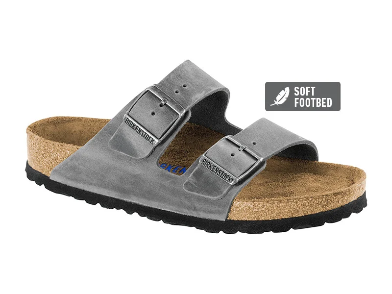 iron oiled leather birkenstock
