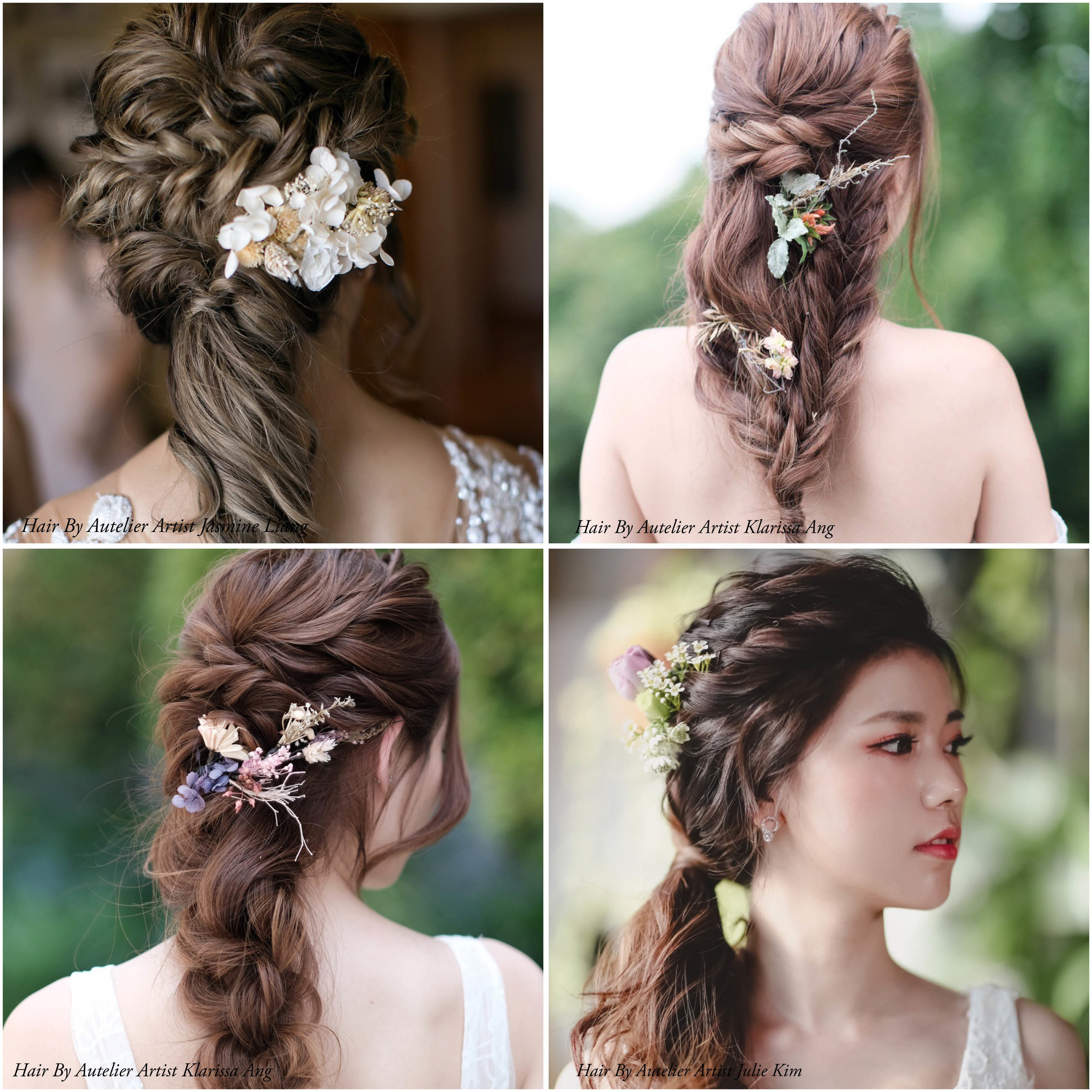 8 Elegant Hairstyles For Every Bride Autelier Makeup