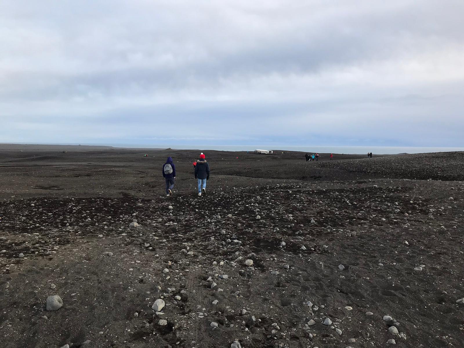 Our long trekking path