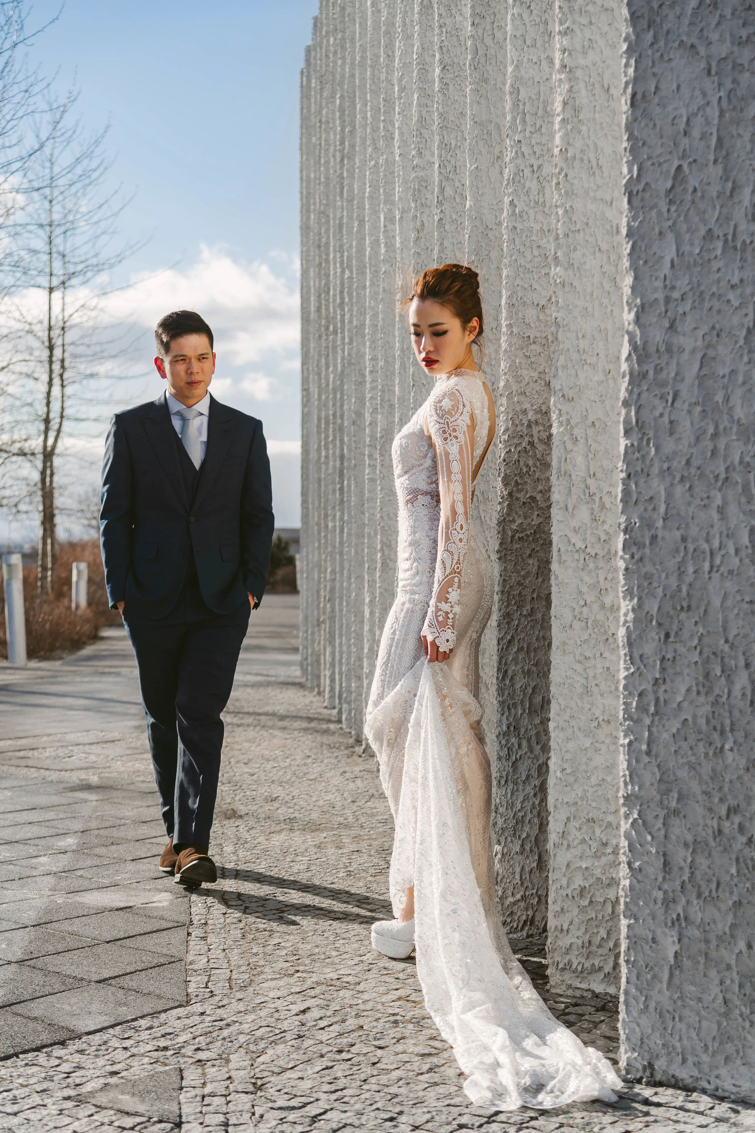 Hair and makeup by Autelier Artist Cherry Au Gown by Galia Lahav from The Proposal Bridal Photographed by Kent Wong Photography