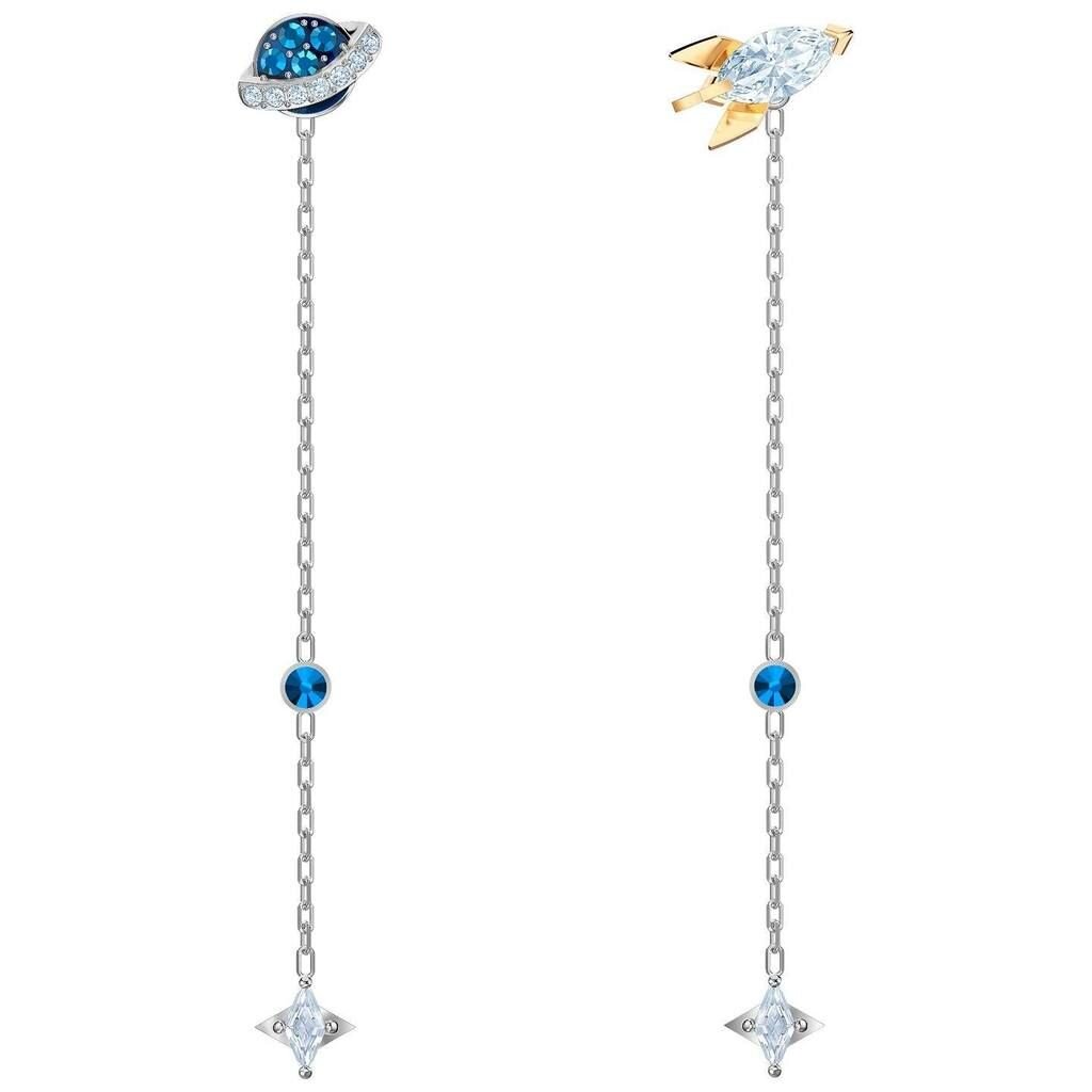 Swarovski Out of this World Space Pierced Earrings, Multi-colored, Mixed plating 5447696