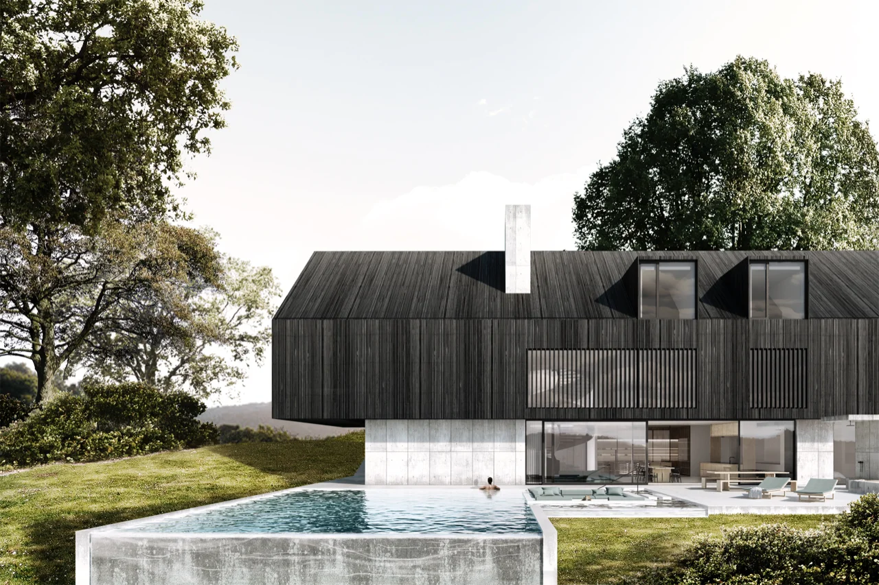 Nordic_Living_Pool_Outdoor_Shower_Terrace_Wood_Cladding_Chimney_Sliding_Door_Gable_Frontal.jpg