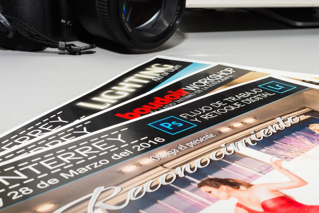 Material de formación profesional en fotografía de Santos González