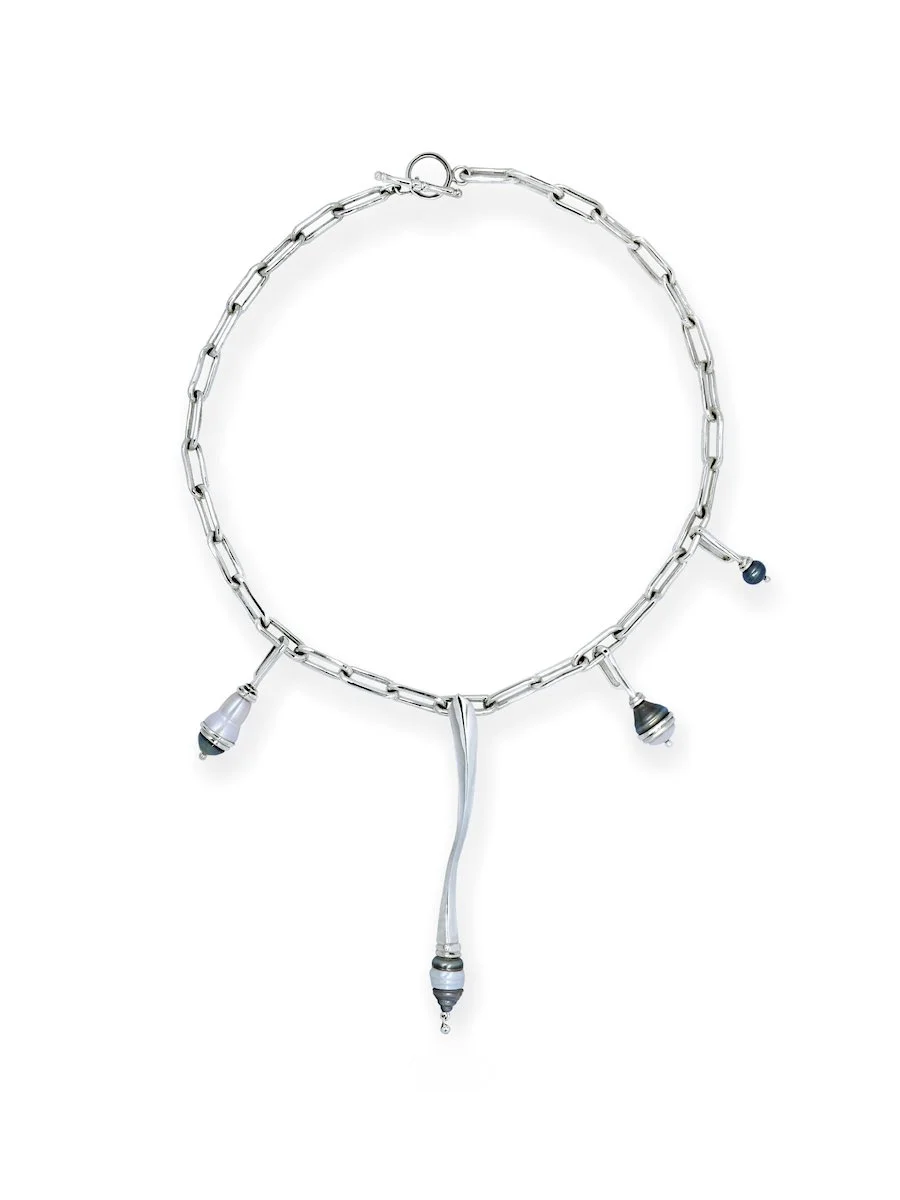 Spindrift Pearl Necklace