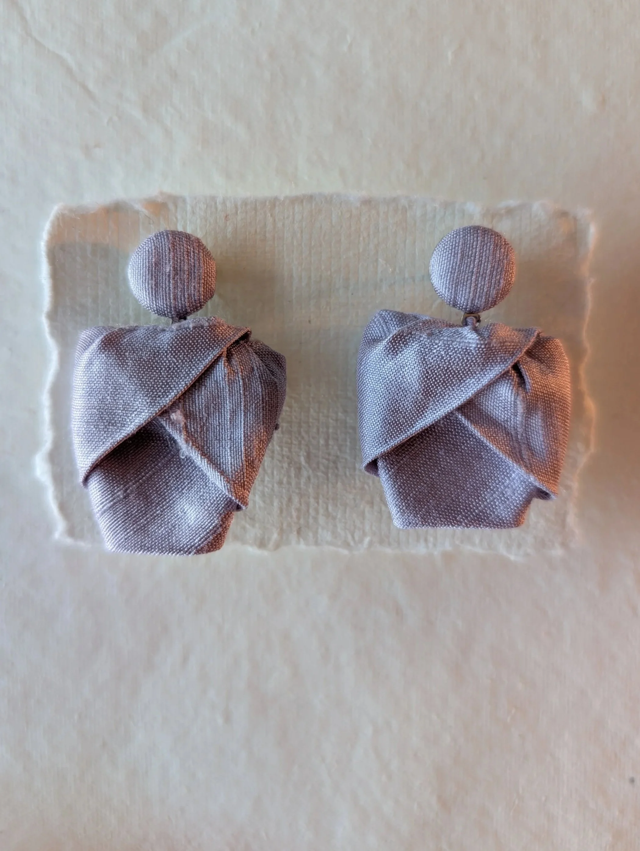 Orecchini Tulipano Mauve