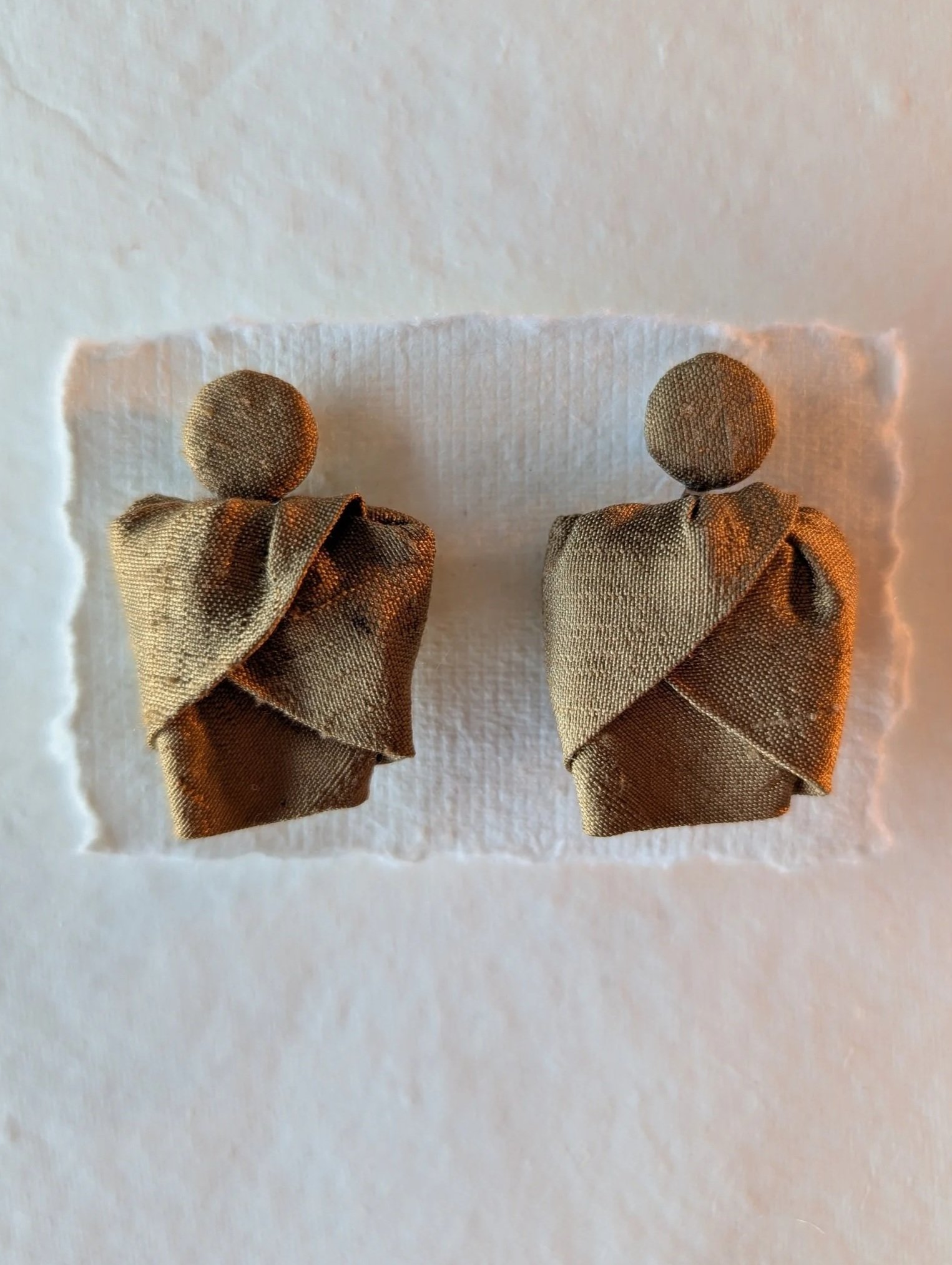 Orecchini Tulipano Hessian