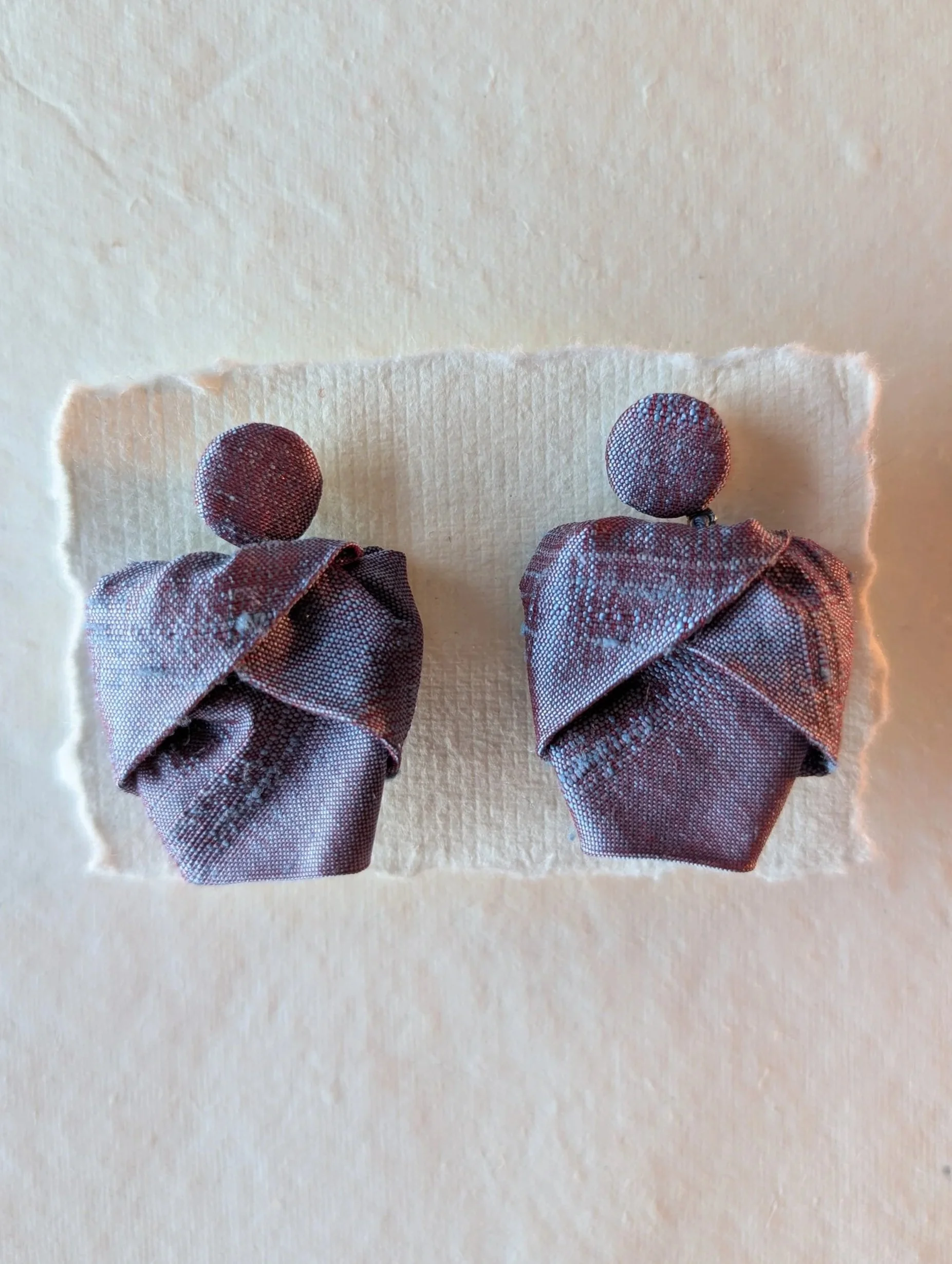 Orecchini Tulipano Celeste