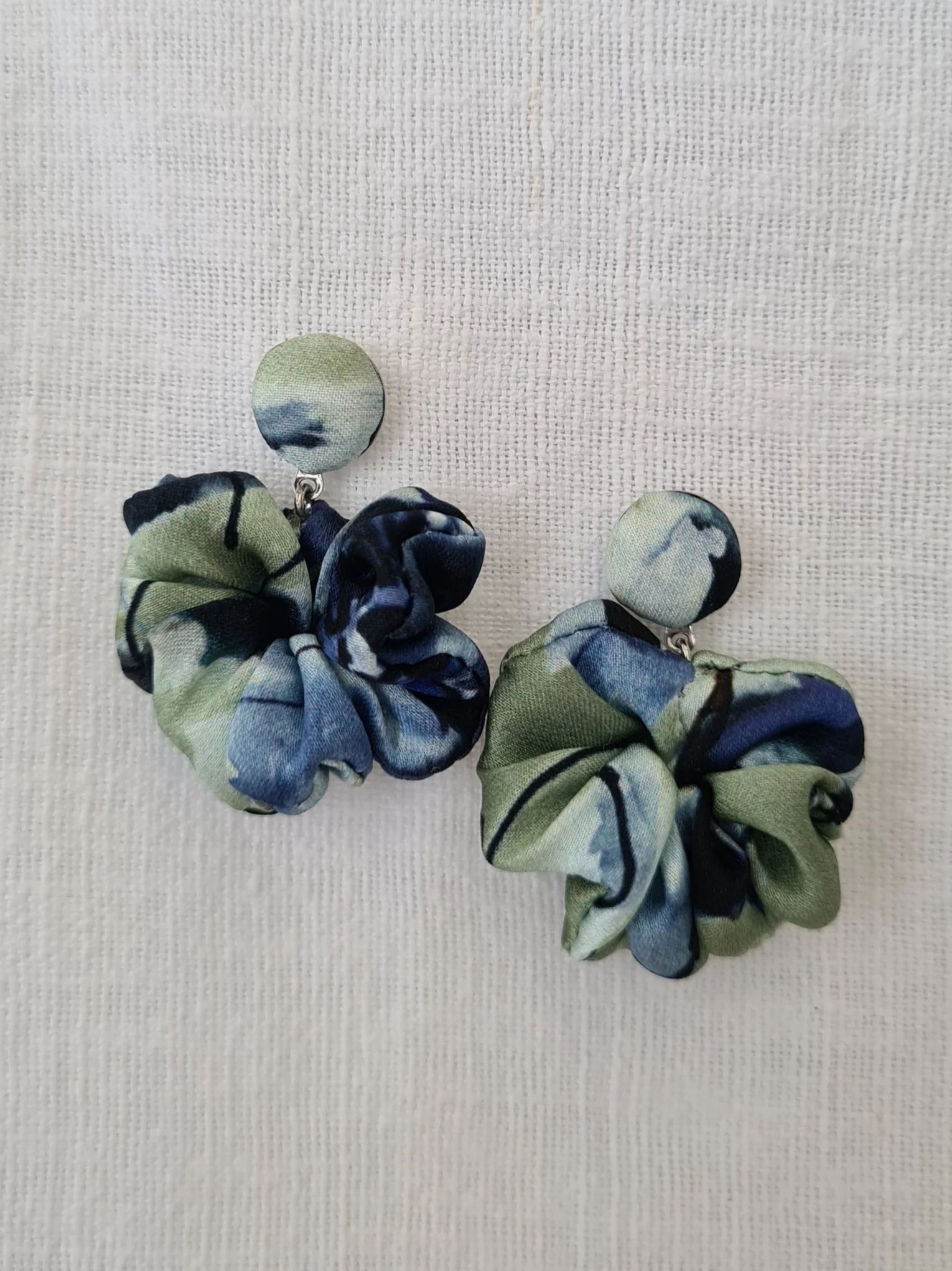 Orecchini Fiore Mix blu