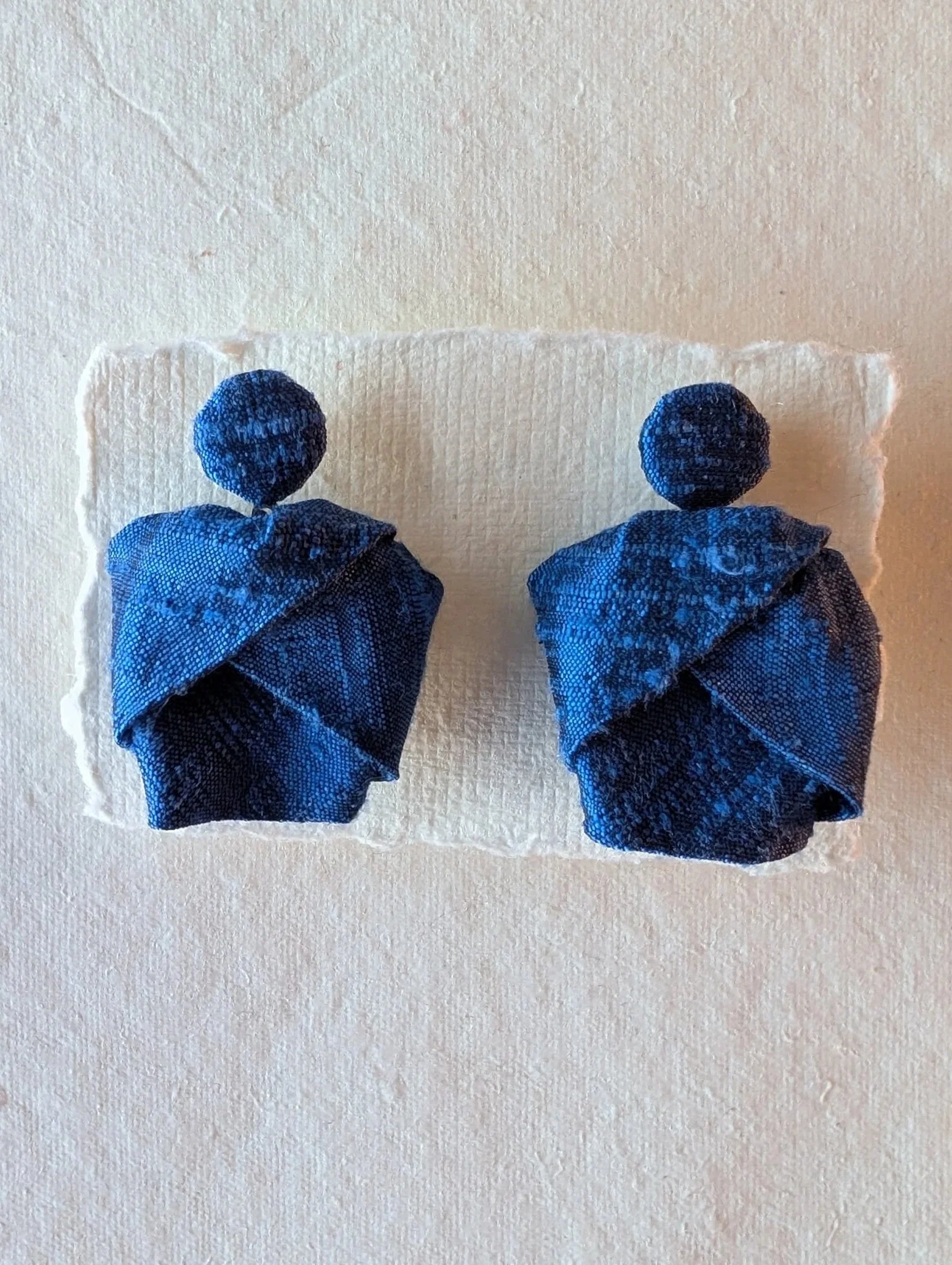 Orecchini Tulipano Indigo