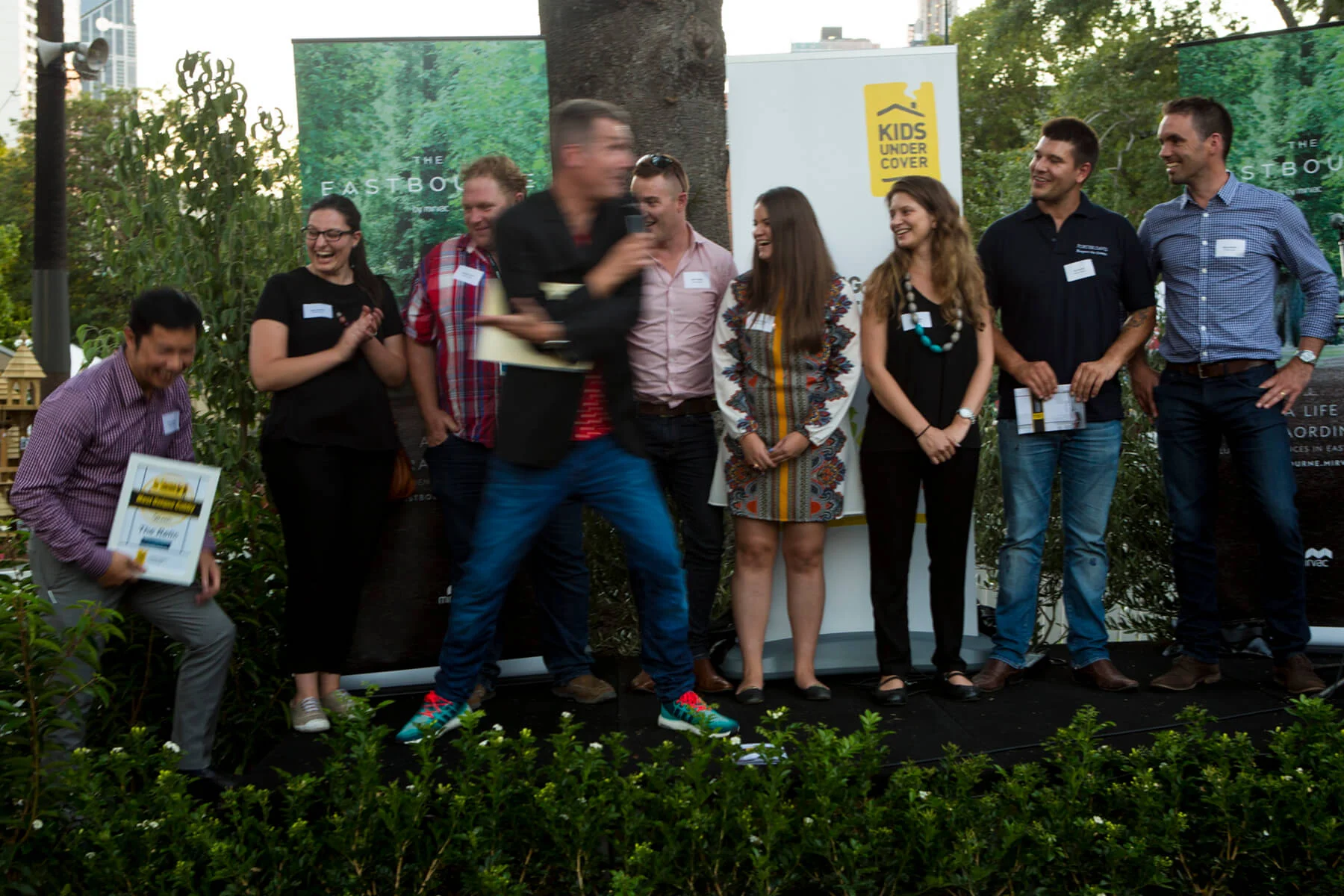 "Andrew is part of the DNA of Kids Under Cover. One of his greatest attributes is his ability to be adaptable."