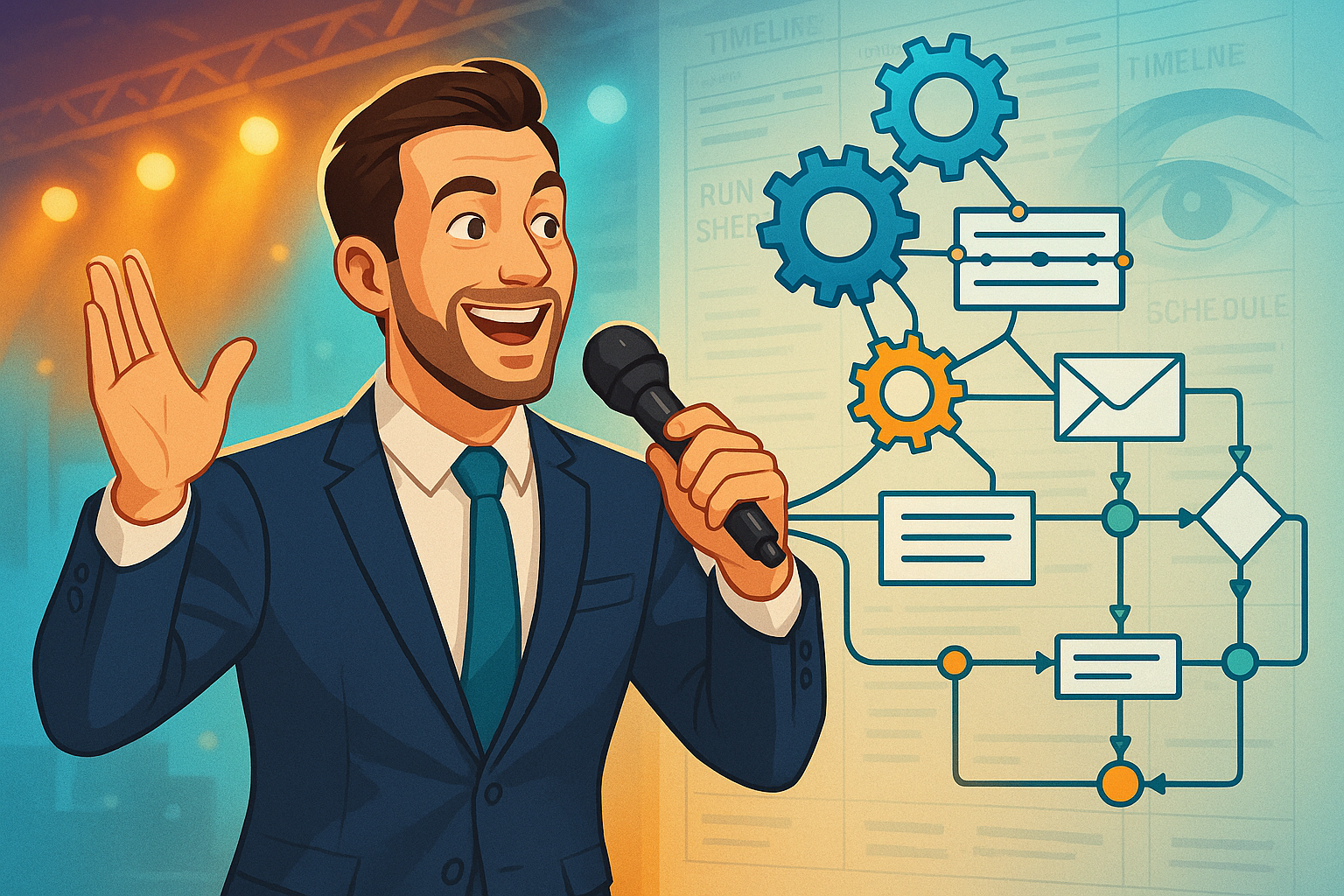 Why Your MC is Your Most Valuable Player in Event Logistics