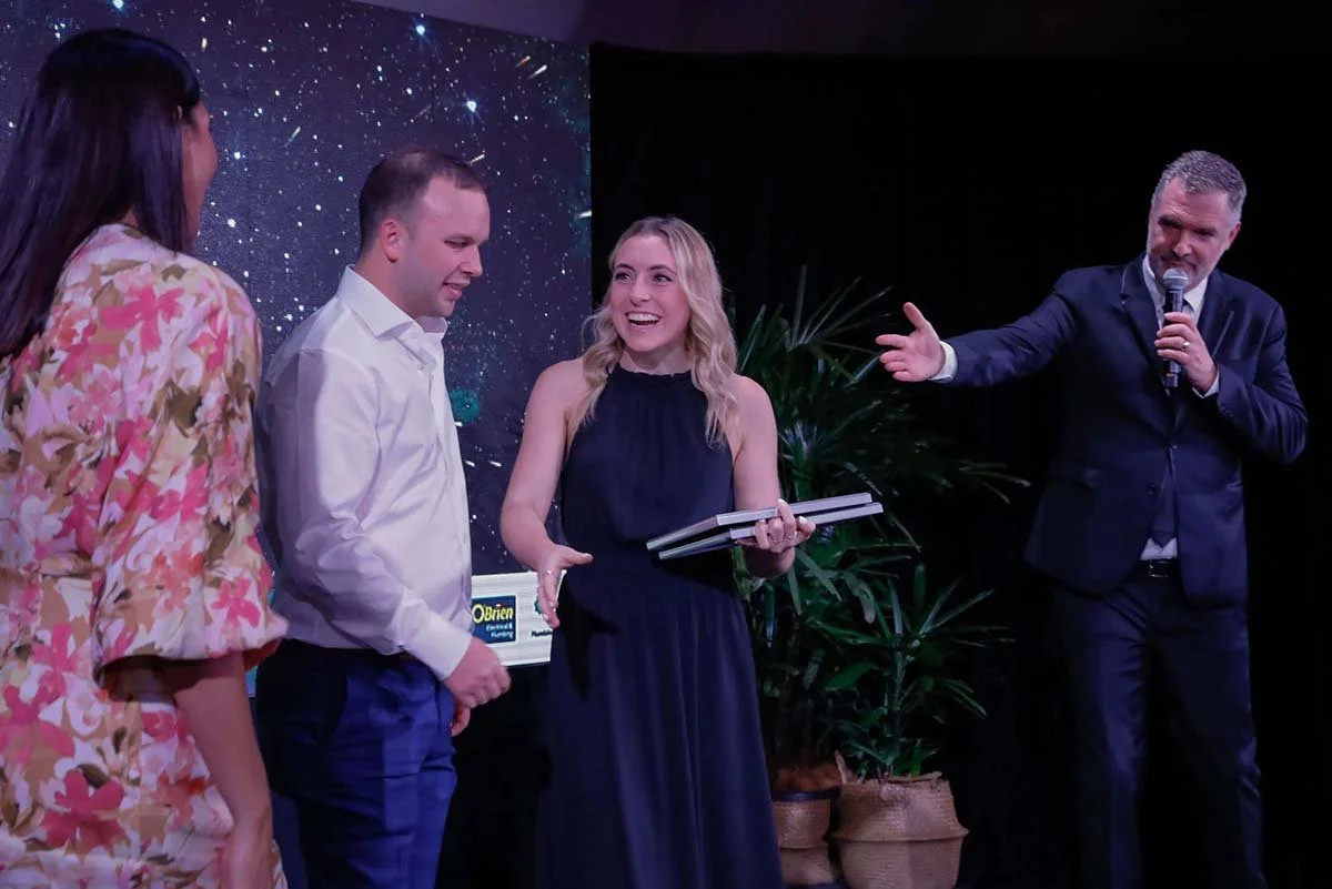 "Was great to have you with us Andrew and thank you again for your professional and energetic efforts as our Conference MC.”