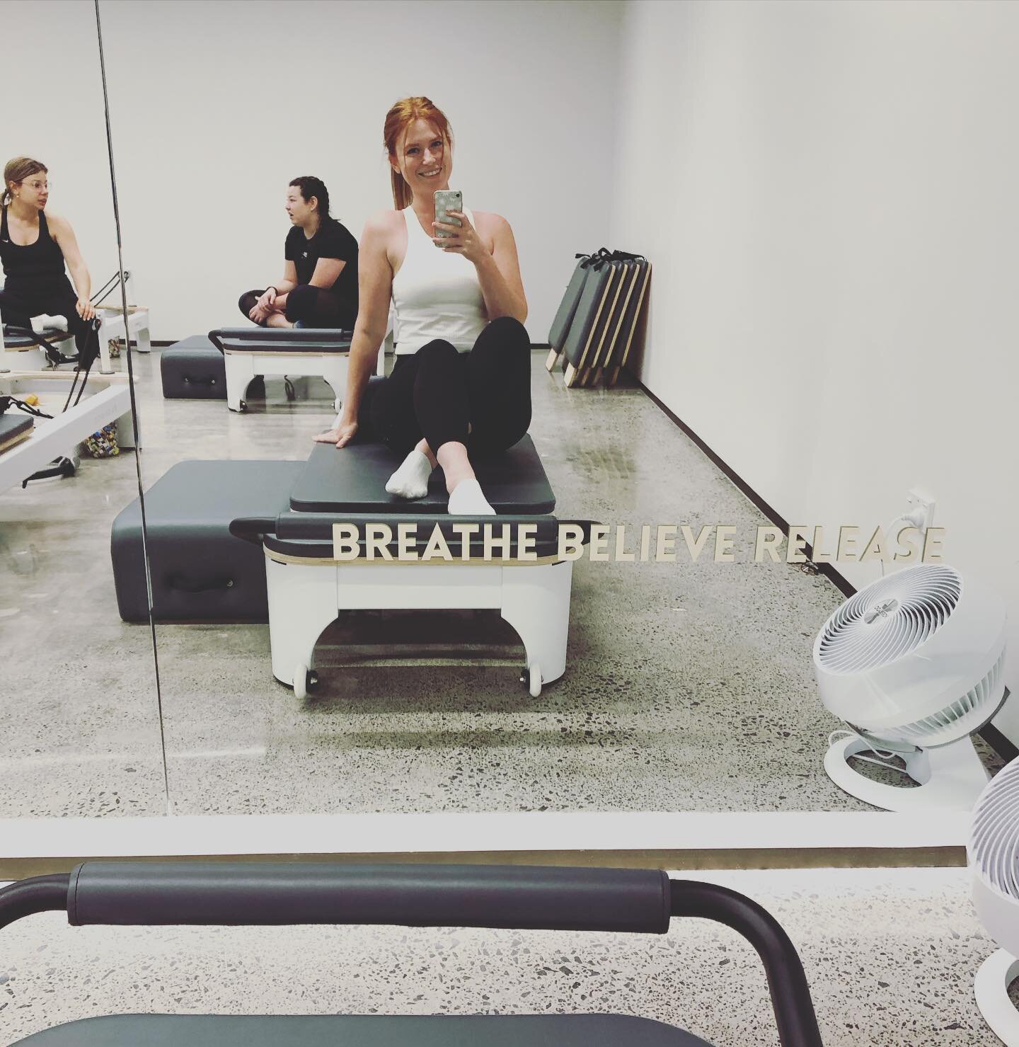Hey everyone! 💪 Just had an amazing first workout back at the beautiful new reformer pilates studio in town and I am feeling fantastic! 

If you're looking for a low-impact workout that will help you get back into your fitness routine, then this is 