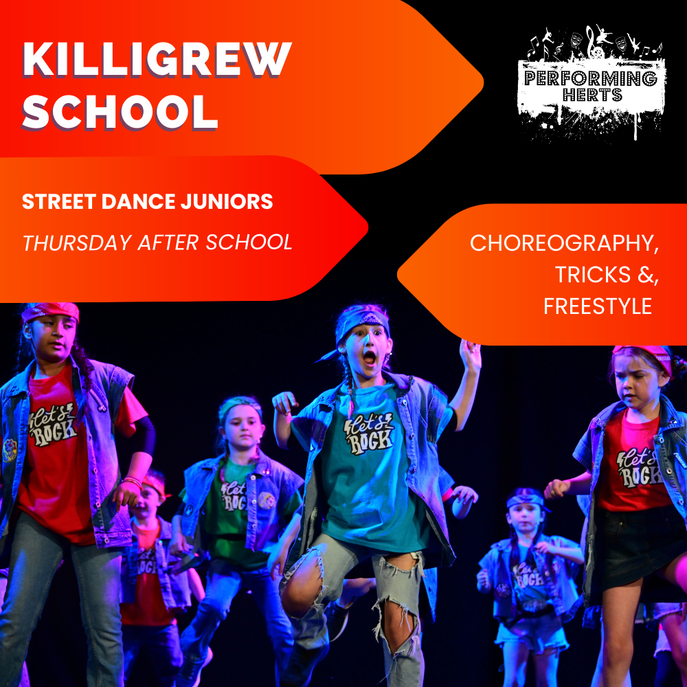 Killigrew - STREET DANCE JUNIORS, Thursdays, Spring 2026