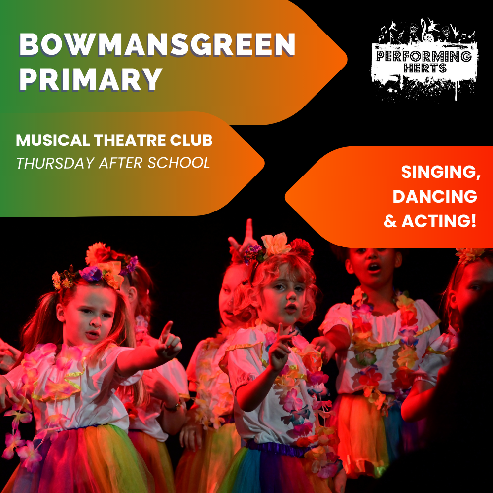 Bowmansgreen - MUSICAL THEATRE, Spring Term 2026