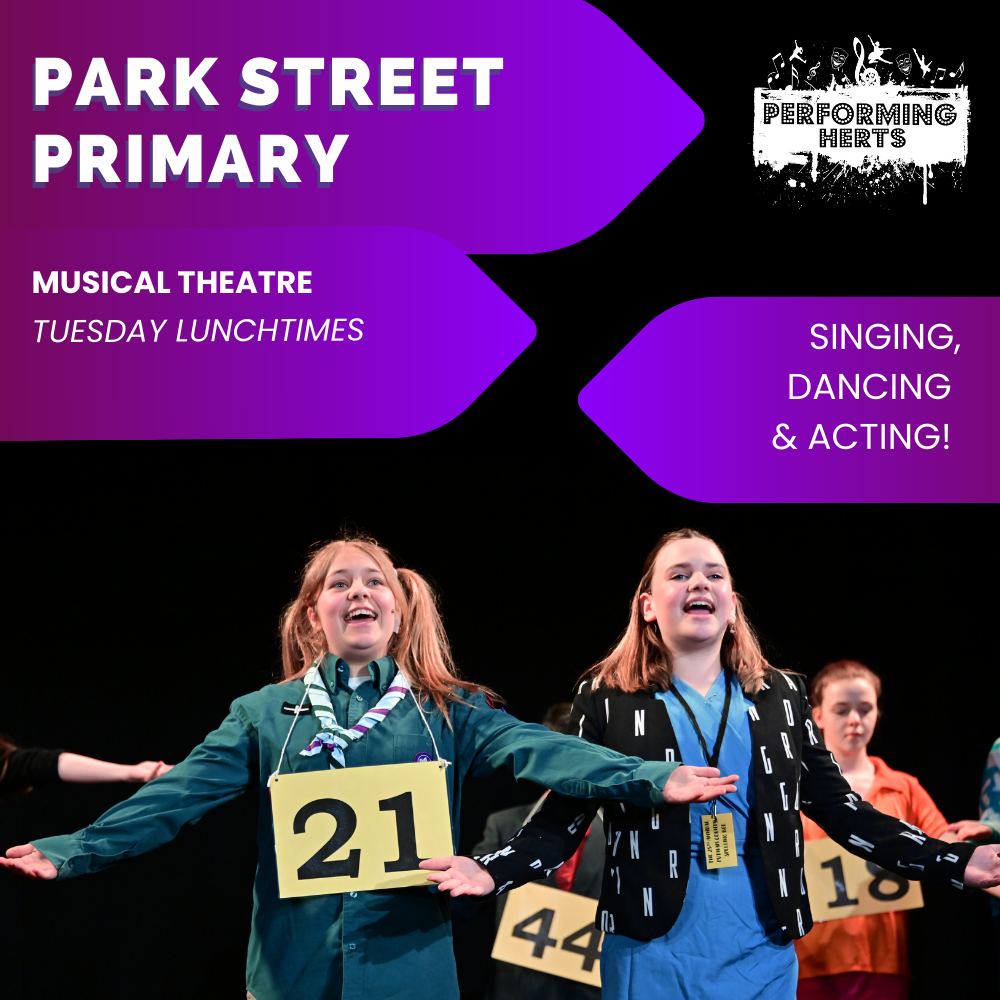 Park Street MUSICAL THEATRE CLUB  Spring 2026, Tuesday lunchtimes