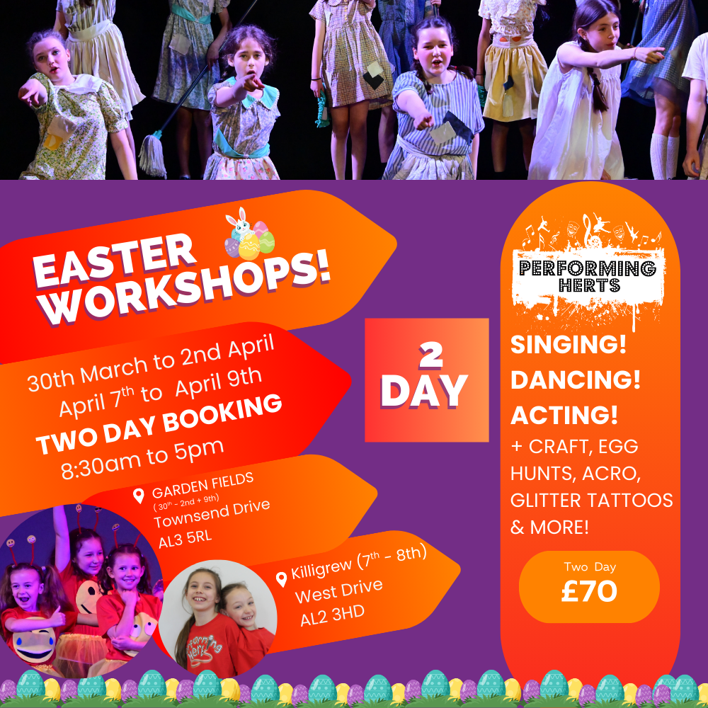 Easter Holiday Workshop- TWO DAY BOOKING