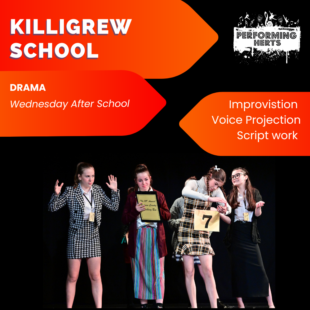 Killigrew - DRAMA, Wednesdays, Spring 2026