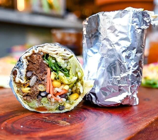 A burrito is what happens when food hugs itself 😋⁠
⁠
What is your favorite filling? 💕