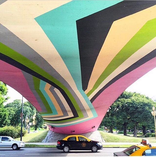 Puente Peatonal Figueroa Alcorta in Buenos Aires 🌈 🌈 Photo by @ricardolabougle .
.
.
.
.
.
#designdaily #designlove #visualaddict #interiorlove #inspotoyourhome #design #designer #interiordesign #interiordesigner archilovers #inspiration #foryou #i